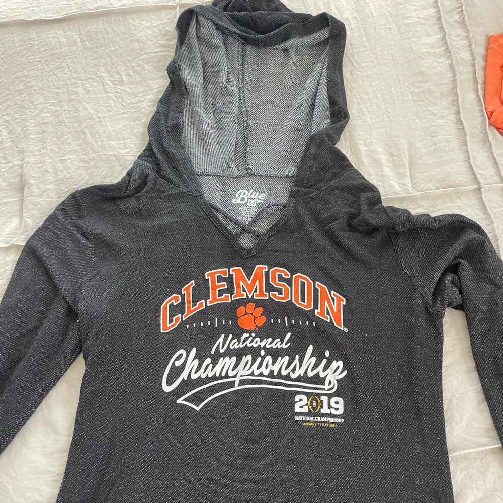 Women’s long sleeved Clemson National Championship shirt